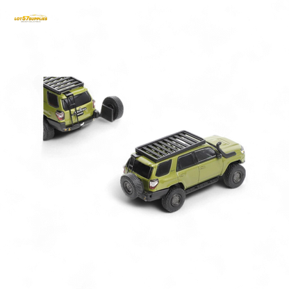 GCD Toyota 4 Runner Light Modified Version Olive Green 1:64