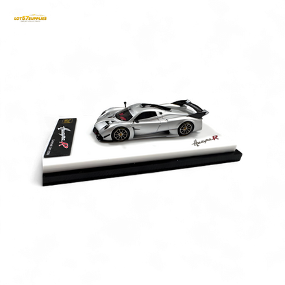 DMY Pagani Huayra R Matte Silver 1:64