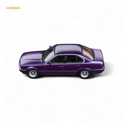 DCM BMW E34 5-Series Sedan Daytona Roland Purple 1:64
