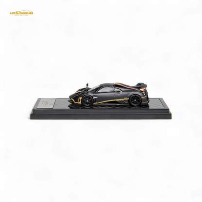 LCD Pagani Imola Matte Black Carbon 1:64