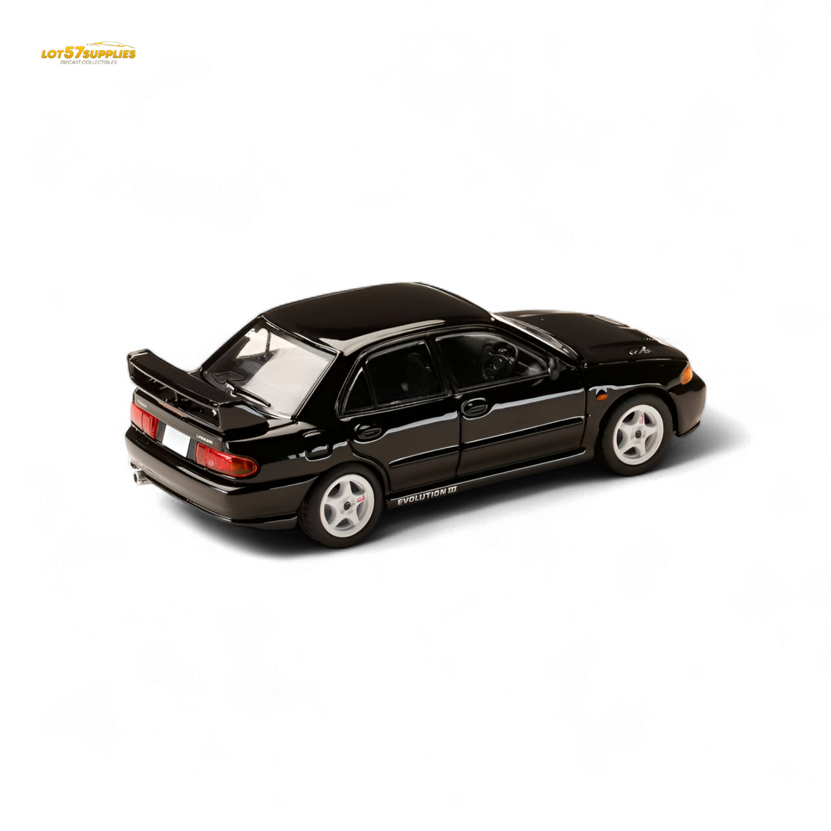Hobby Japan Mitsubishi Lancer Evo III Black 1:64