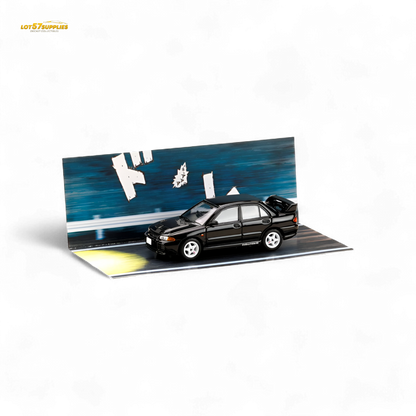 Hobby Japan Mitsubishi Lancer Evo III Black 1:64