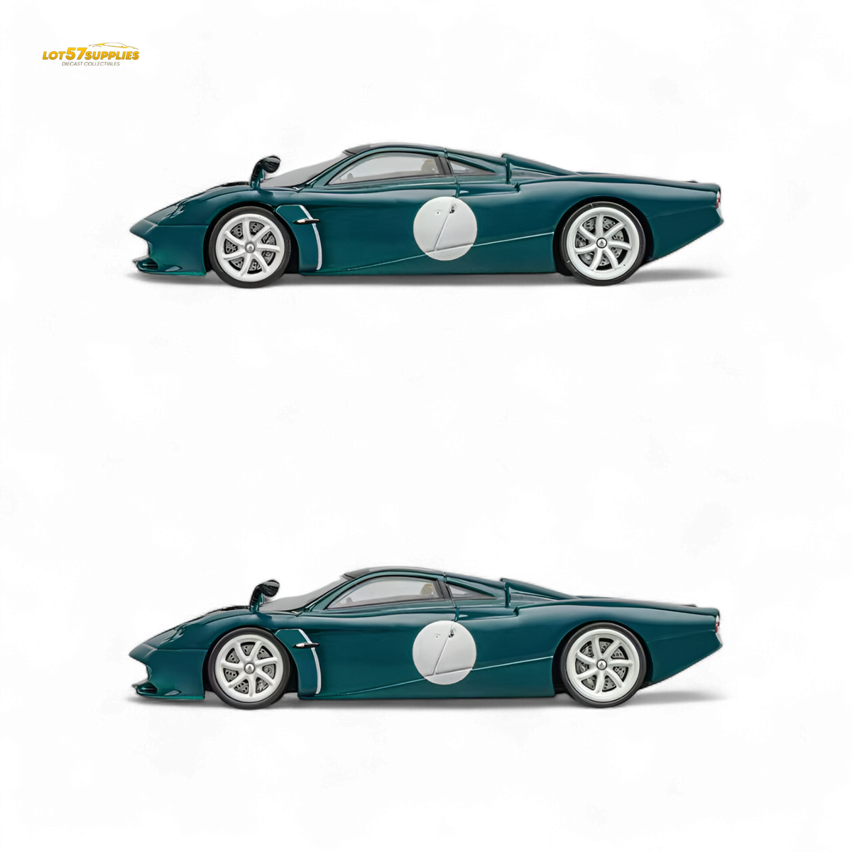 CM Model Pagani Codalunga Green 1:64
