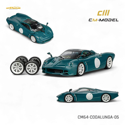 CM Model Pagani Codalunga Green 1:64
