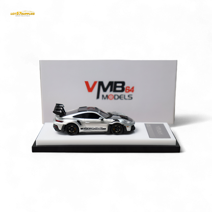 VMB Porsche 992 GT3 RS GT Silver 1:64