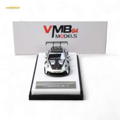 VMB Porsche 992 GT3 RS GT Silver 1:64