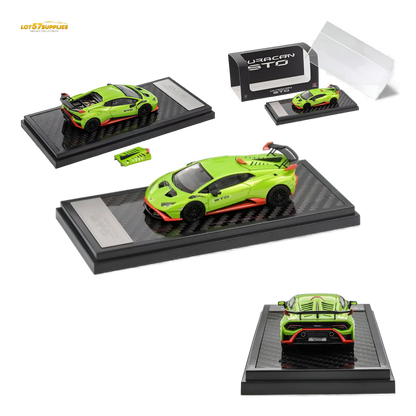 LCD Lamborghini Huracan STO Green 1:64