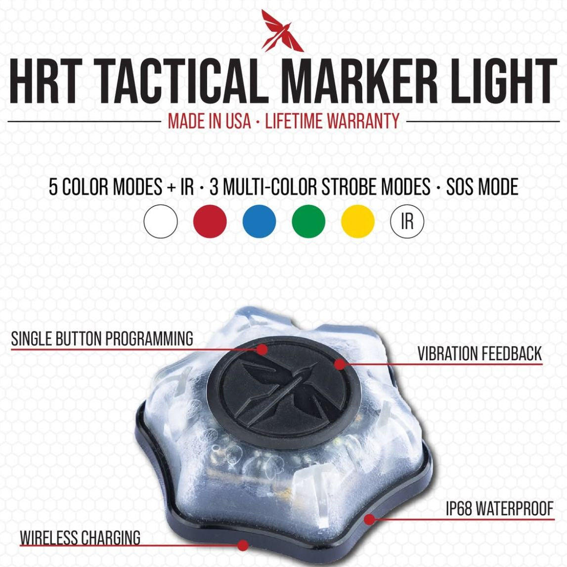 Tactical Marker Light (Multi-Mode)(Wireless Charging)
