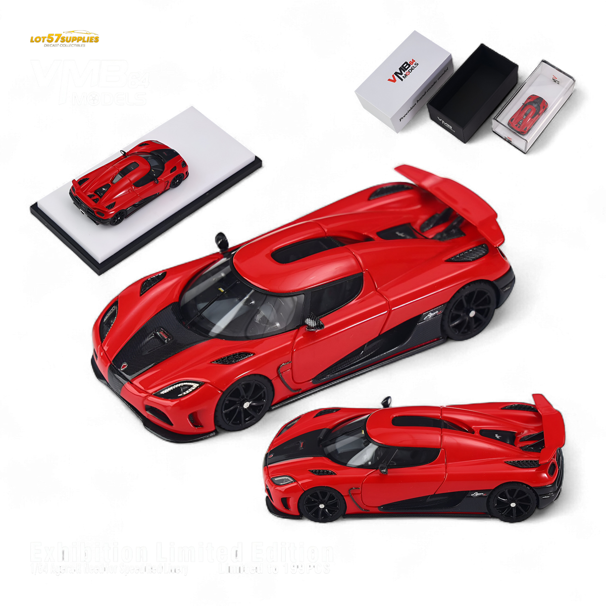 VMB Agera R Red 1:64
