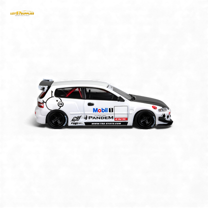 ET Model Honda Civic EG6 Mobil 1 Livery 1:64