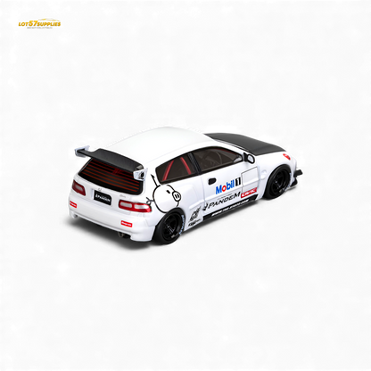 ET Model Honda Civic EG6 Mobil 1 Livery 1:64
