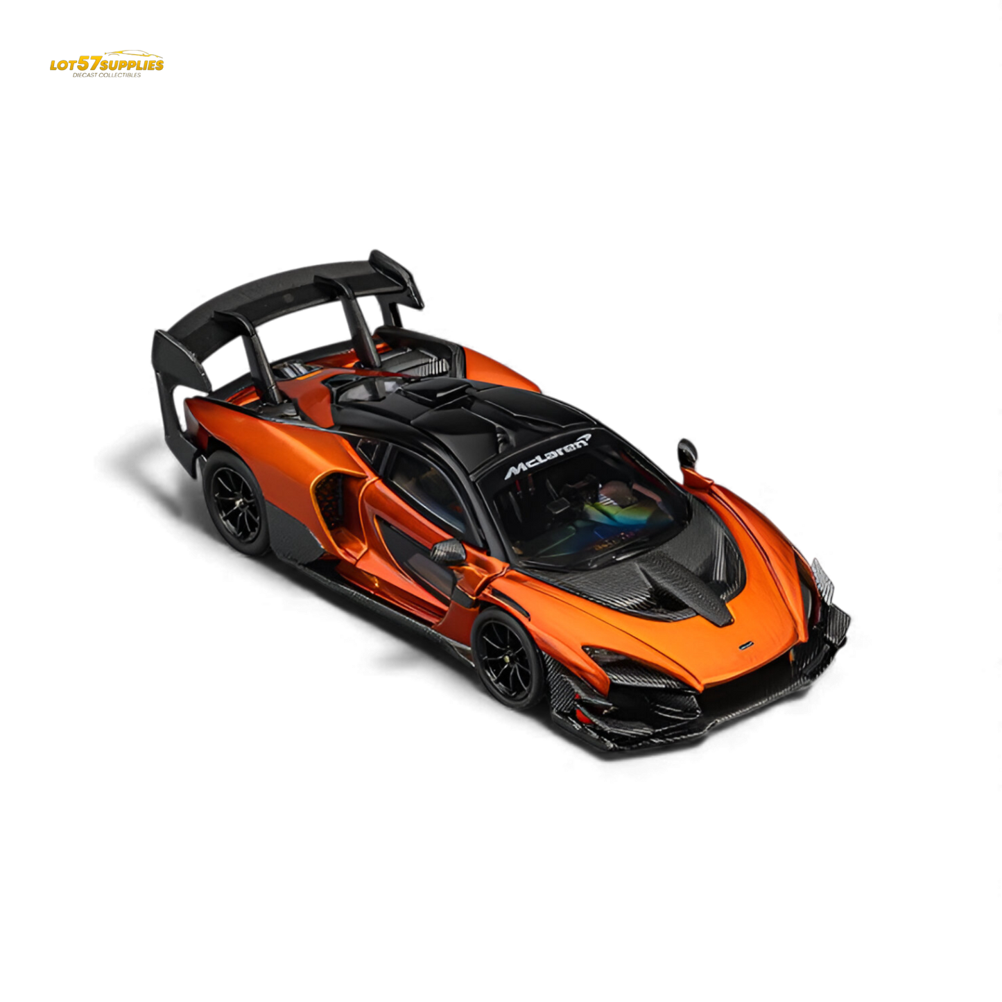 (Pre-Order) CM Model McLaren Senna GTR Volcano Orange 1:64