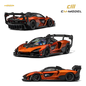 (Pre-Order) CM Model McLaren Senna GTR Volcano Orange 1:64