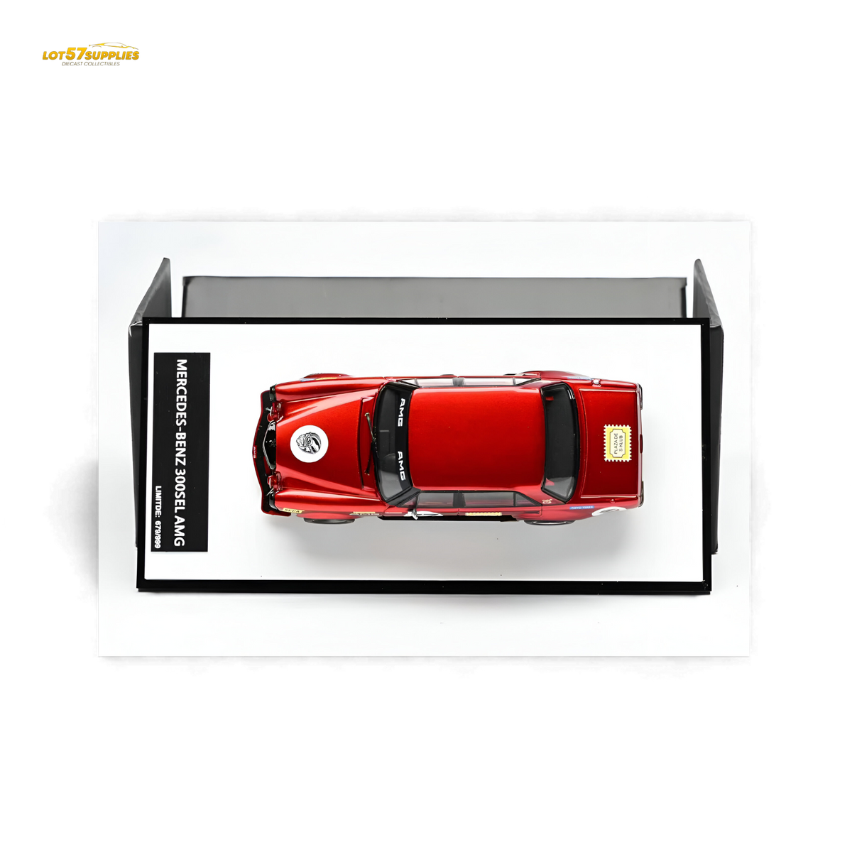 (Pre-Order) Glory Model Mercedes-Benz W205 C63 Red Pig Tribute 1:64
