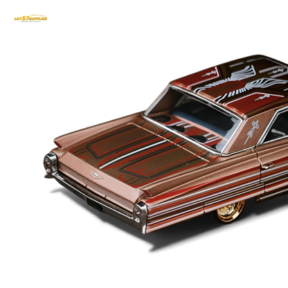 MK Miniatures Cadillac Diwei Metallic Red Copper 1:64