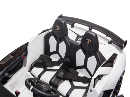 2 Seater Lamborghini Aventador RC Ride On Car For Children W/Magic Cars® Wireless Parental Control