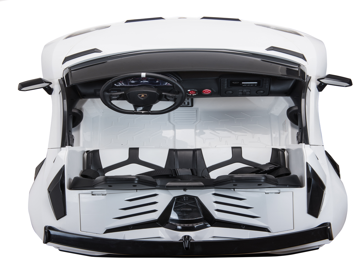 2 Seater Lamborghini Aventador RC Ride On Car For Children W/Magic Cars® Wireless Parental Control