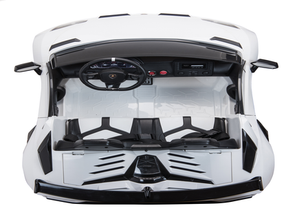 2 Seater Lamborghini Aventador RC Ride On Car For Children W/Magic Cars® Wireless Parental Control