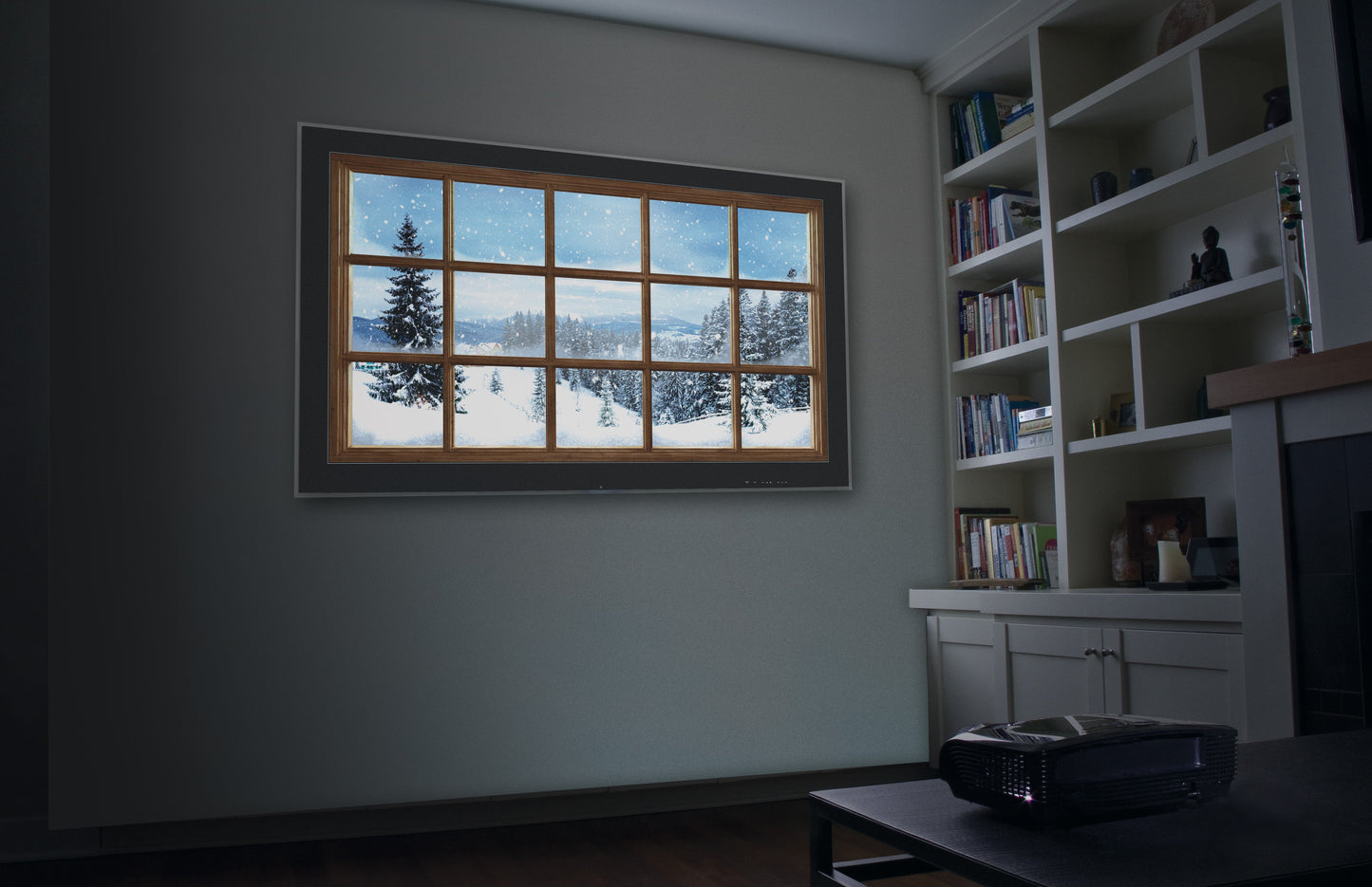 Winter Wonderland Digital Decorations DVD for Winter and Christmas Holiday Projection Decorating