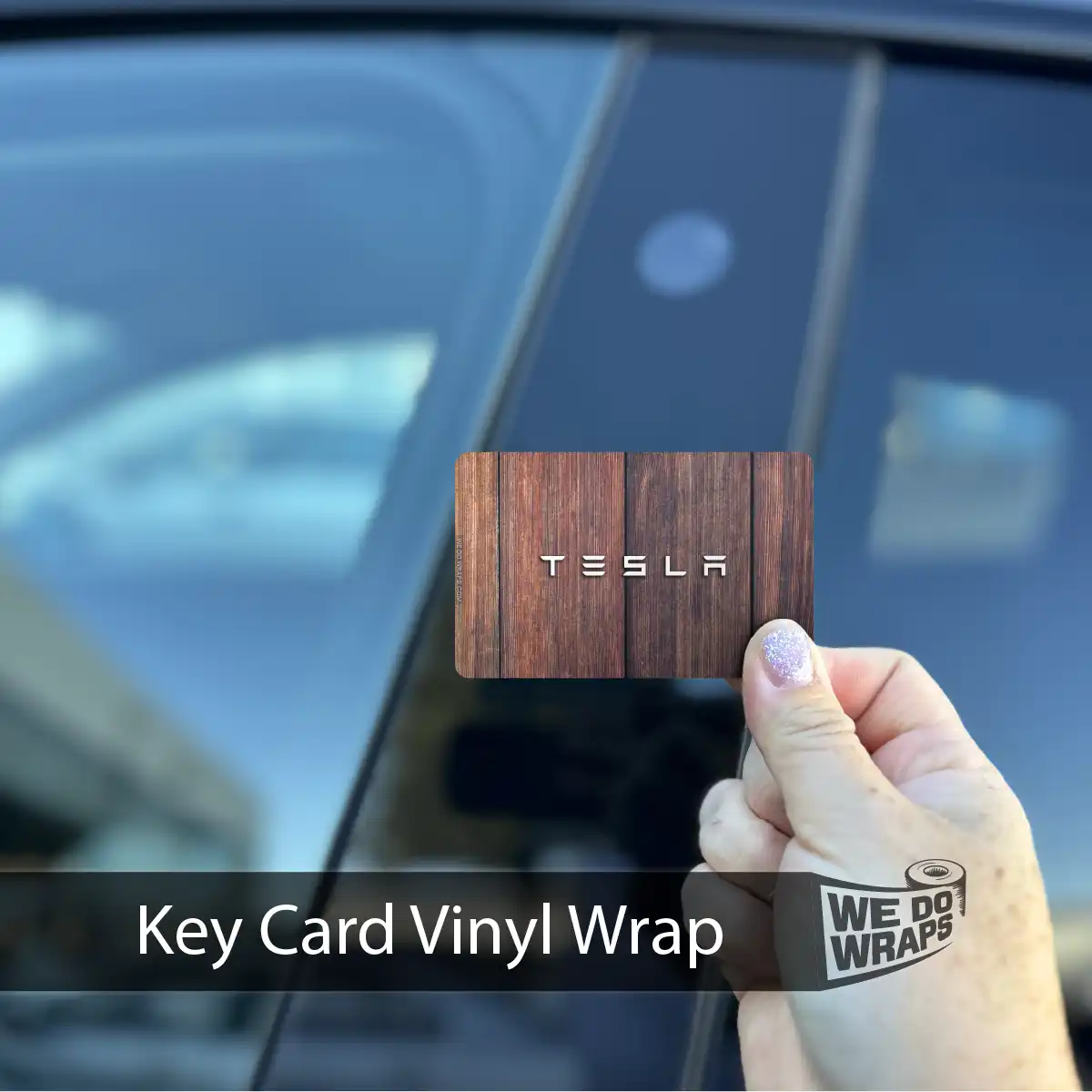 Wood Paneling | NFC Key Card Wrap