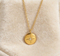 Minimalist Eight-Pointed Star Zircon Necklace