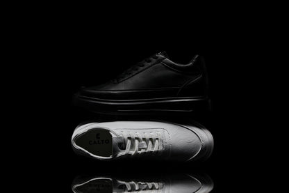 CALTO - X1647 - 2.8 Inches Taller (White) - Lightweight Sneakers