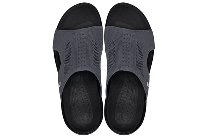 CALTO - X1658 - 2 Inches Taller (Black/Knitted Dark Gray)