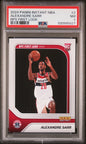 Graded 2024 Panini Instant NBA Alexandre Sarr #2 RPS First Look Rookie RC Basketball Card PSA 7 Near Mint
