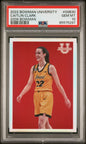 Graded 2022 Topps Bowman University Caitlin Clark #09B30 2009 Bowman Rookie RC Basketball Card PSA 10 Gem Mint