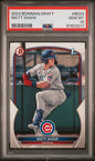 Graded 2023 Topps Bowman Draft Matt Shaw #BD33 Rookie RC Baseball Card PSA 10 Gem Mint