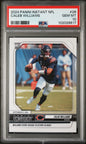 Graded 2024 Panini Instant NFL Caleb Williams #26 Rookie RC Football Card PSA 10 Gem Mint