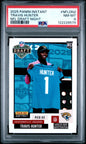 Graded 2025 Panini Instant Travis Hunter #NFLDN2 NFL Draft Night Rookie RC Football Card PSA 8 Near Mint