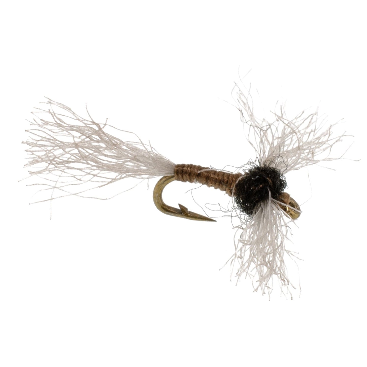Improved Zelon Midge 6 Flies Hook Size 18