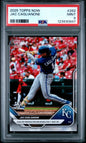 Graded 2025 Topps Now Jac Caglianone #262 Rookie RC Baseball Card PSA 9 Mint