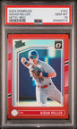 Graded 2024 Panini Donruss Aidan Miller #101 Optic Red /99 Rookie RC Baseball Card PSA 10 Gem Mint
