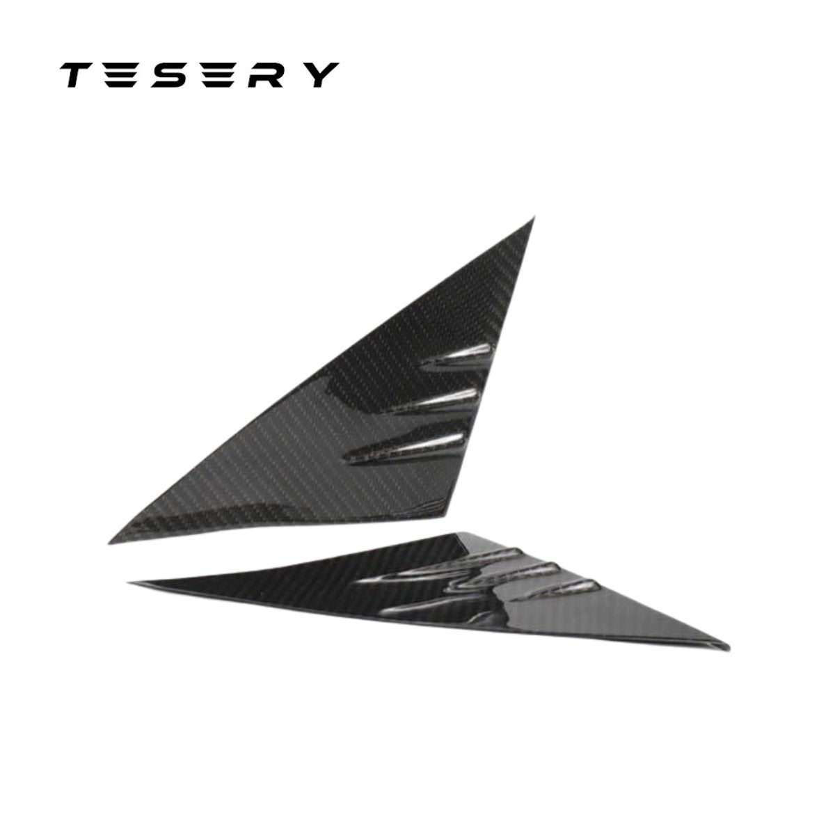 Dry Carbon Fiber A-Pillar Trim for Model 3/Y | 3 Finishes | 3D Laser Fit | LHD/RHD