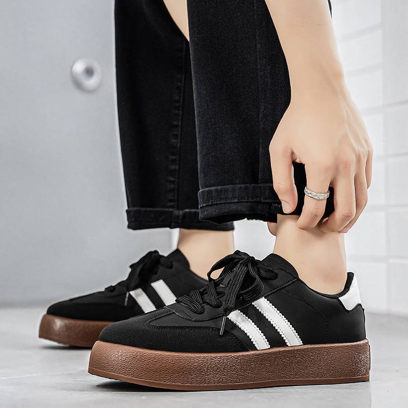 2026 New Summer Men's Skate Shoes, Daily Casual Footwear For Teenagers, Classic College Style Skate Sneakers For Men