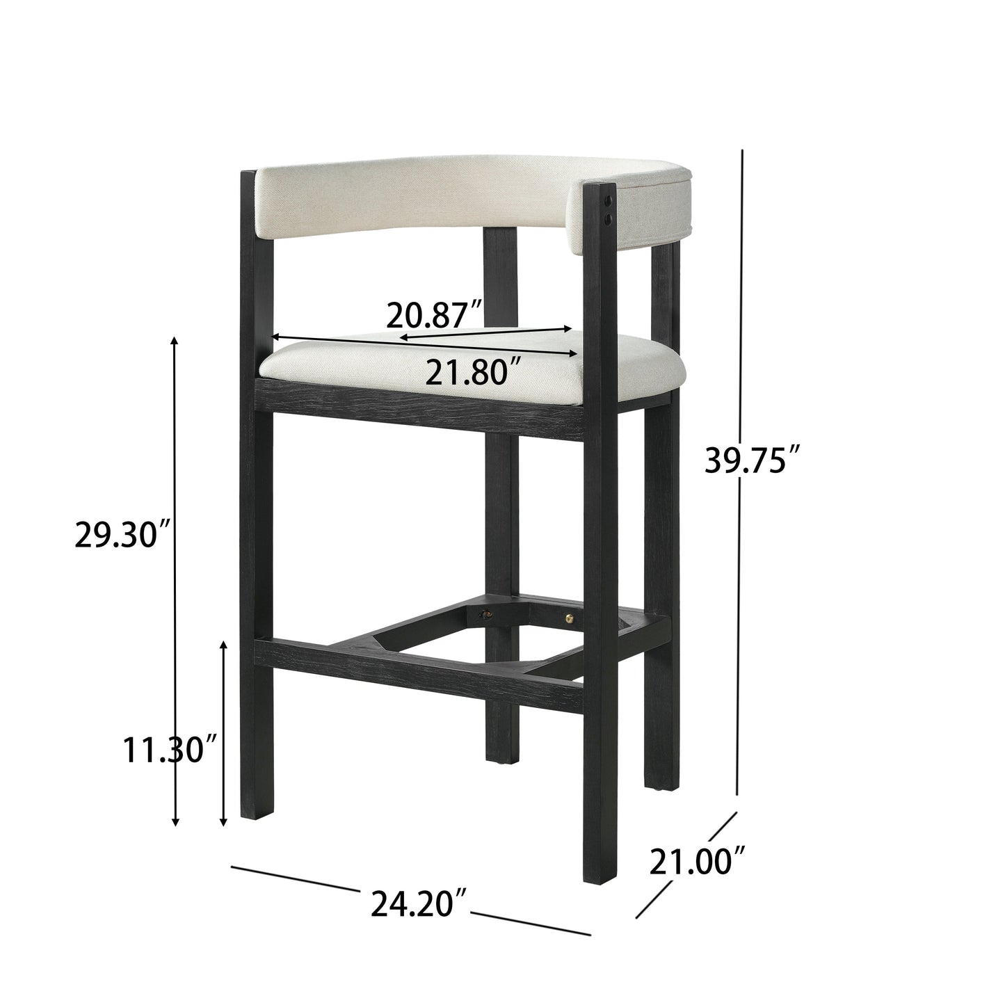 Bar Stool Set of 2