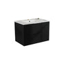 Modern Wall Mounted Floating Bathroom Vanity With Sink And Drawers