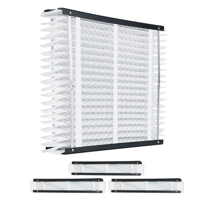 Air Filters MERV 11 Electrostatic Pleated HVAC Furnace Filter 4-Pack