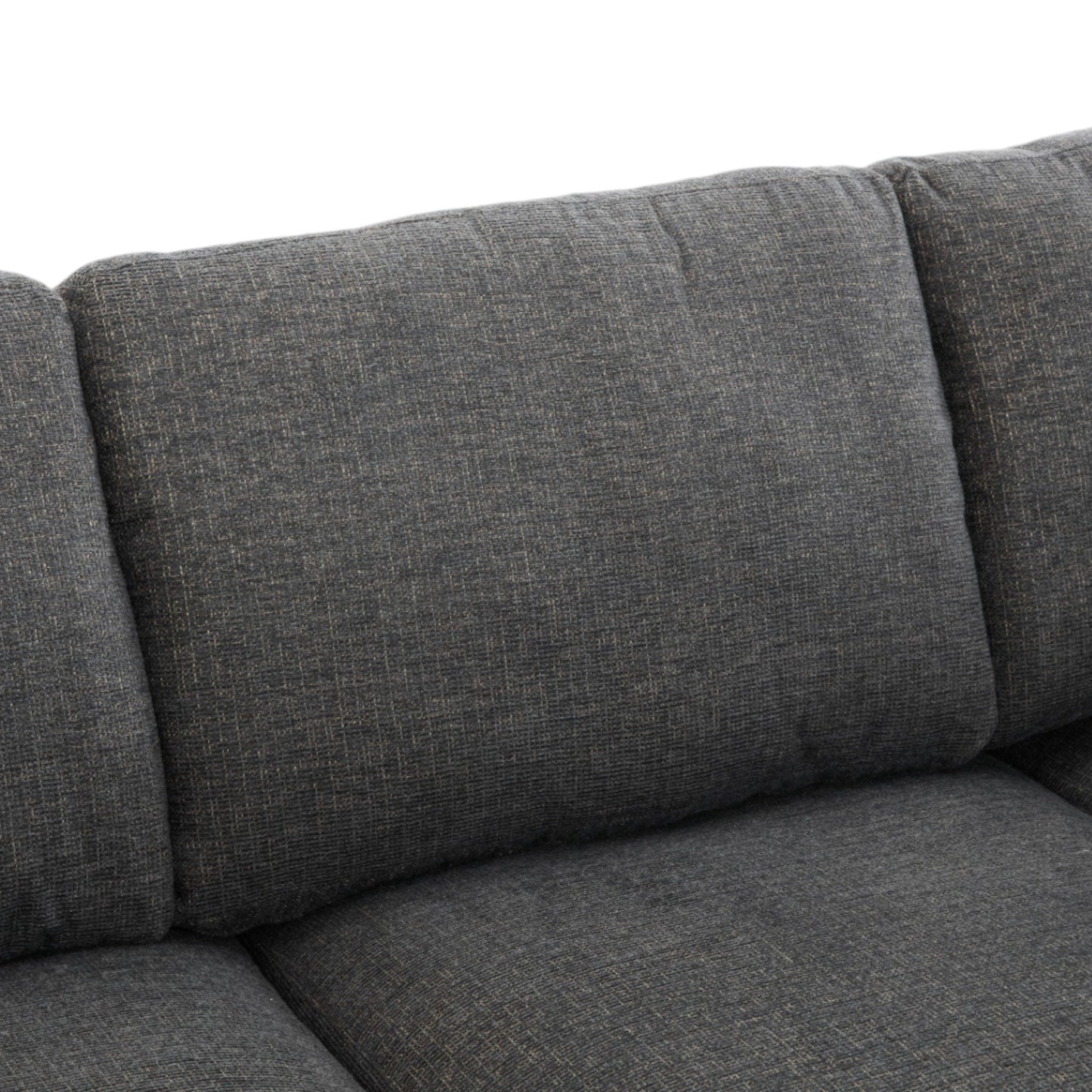 Sectional Sofa Modular U-Shaped With Ottoman & USB Ports
