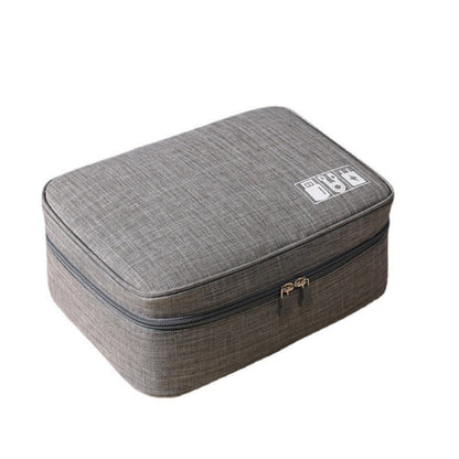 Data cable storage bag, large-capacity grid charger storage bag, mobile hard disk, earphone bag, travel portable waterproof digital bag.