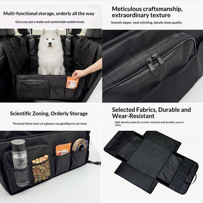 Pet Car Seat Cover Waterproof Multifunctional Car Pet Mat Dog Mat Comfortable Breathable Pet Supplies