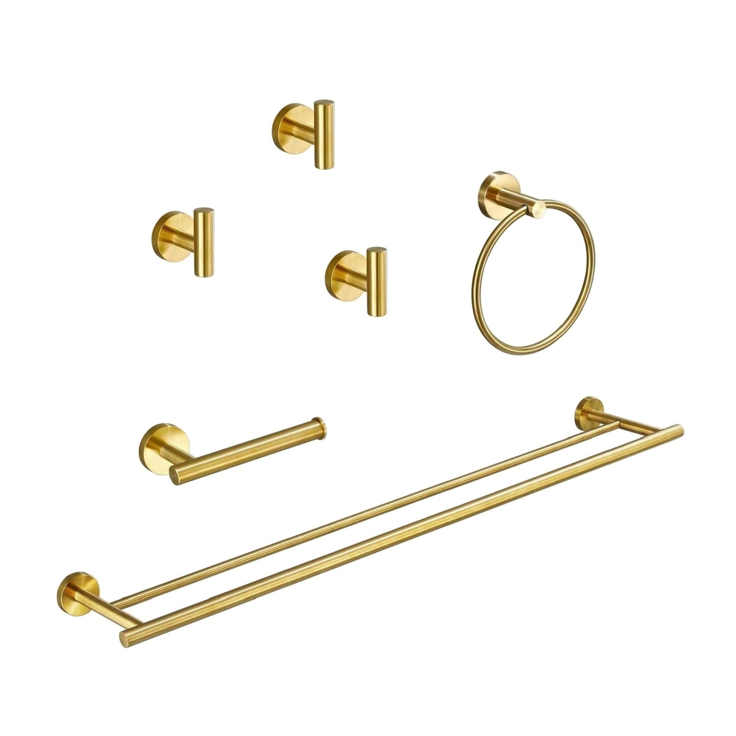 6-Piece Bathroom Hardware Accessories Set