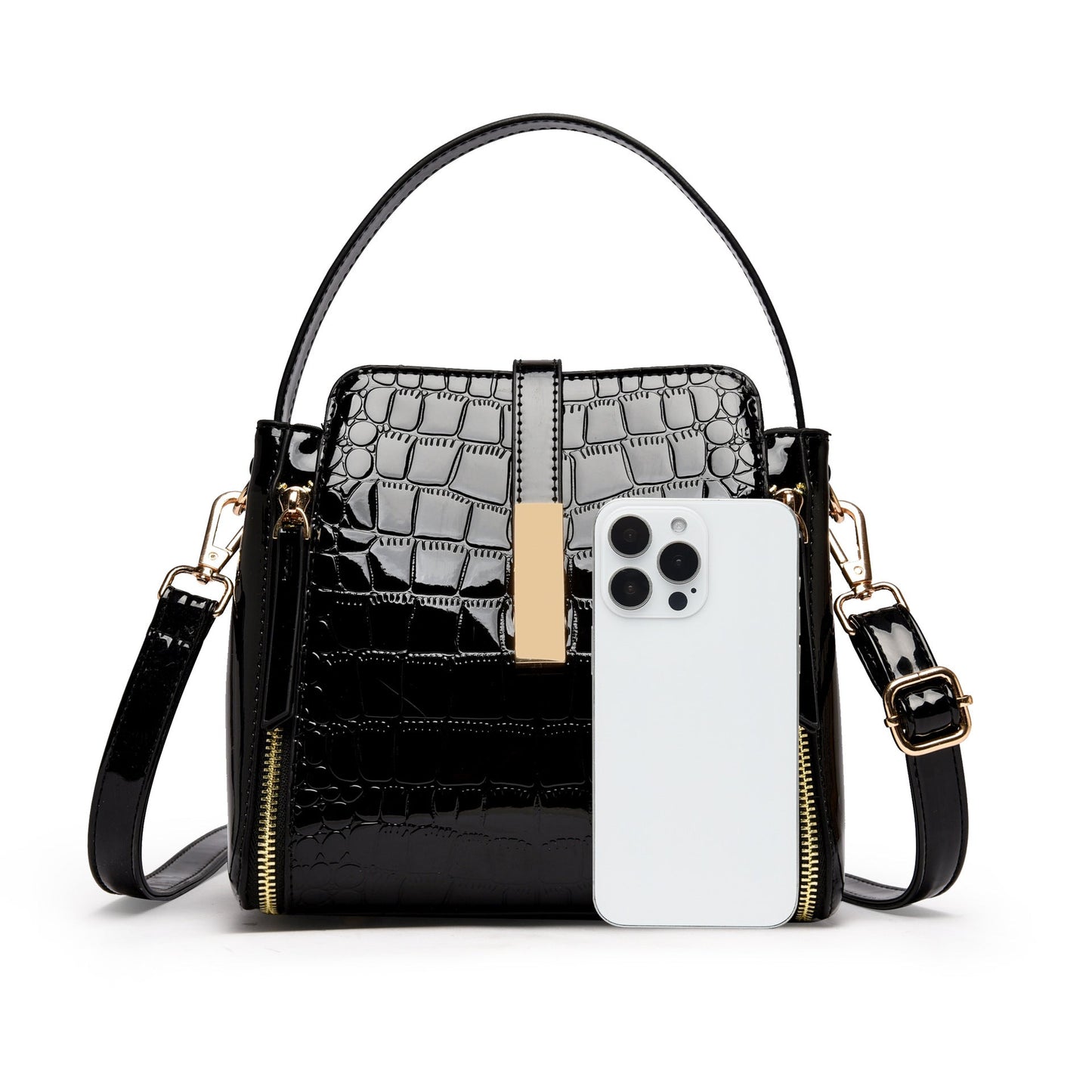 Womens Large-capacity Stylish One-shoulder Crossbody Bag