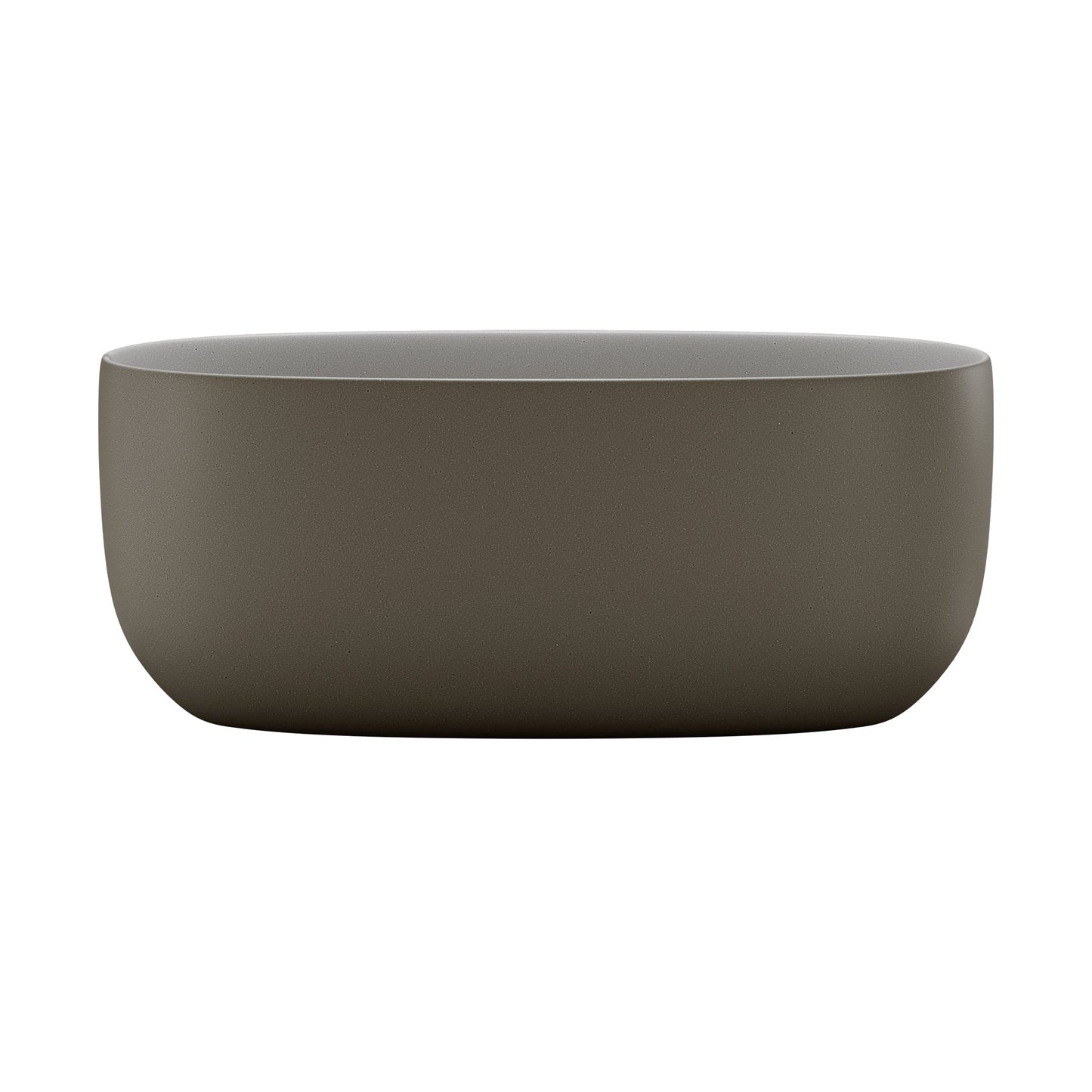 51'' Freestanding Bathtub Resin Stone Soaking Bathtub