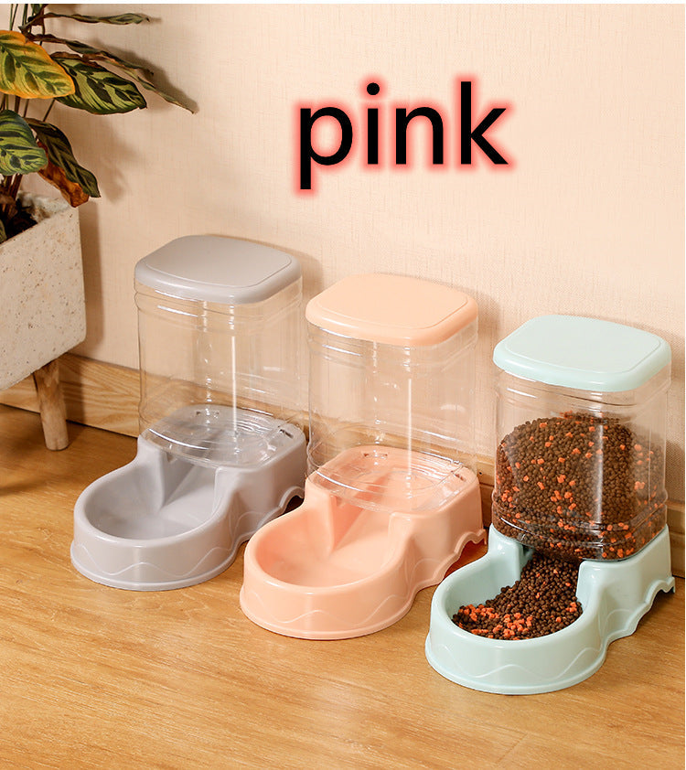 Large Capacity Dog Bowl 38L Combination Grain Bucket Pet Supplies