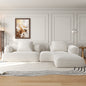 122" Modern L-Shaped Sectional Sofa with High-Density Foam and Chaise Lounge