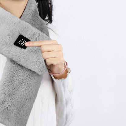 USB Heated Scarf with 3 Temperature Modes for Winter