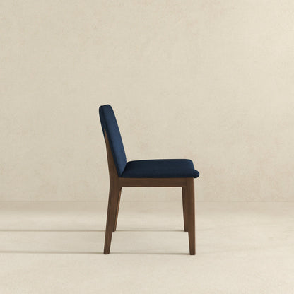Laura - Mid-Century Modern Solid Wood Dining Chair (Set of 2)